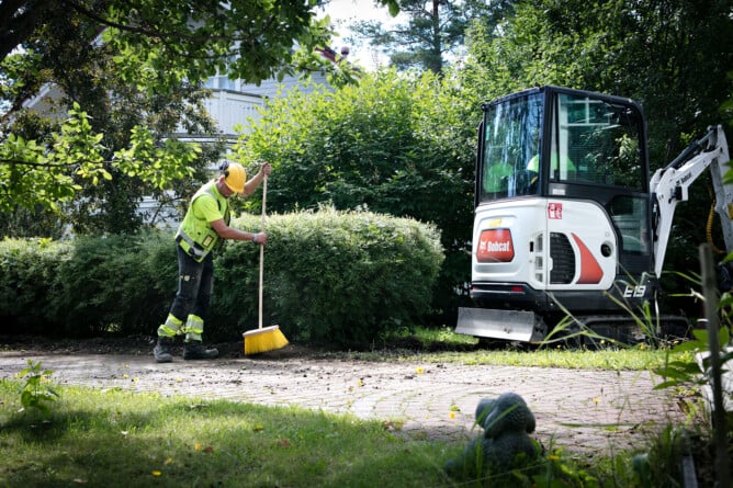 Valokuidun rakentamisen jäljet siistitään
