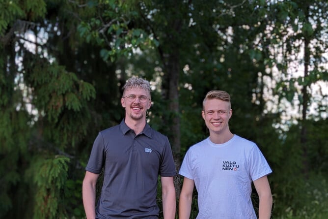 Kevin Ots ja Alex Saarman