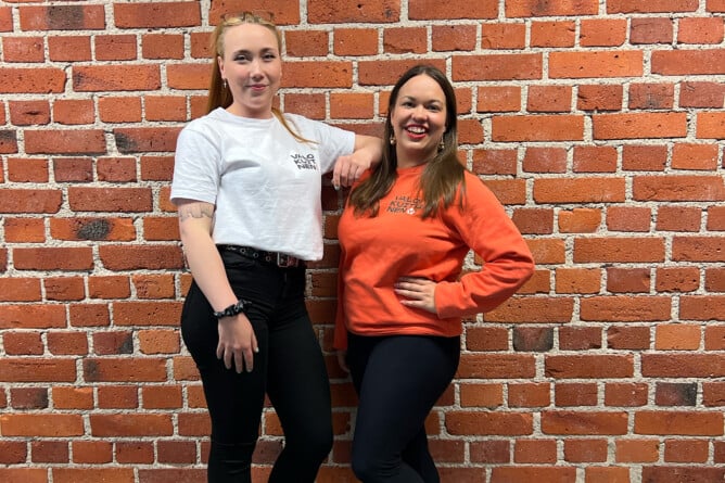 Vilma Taavitsainen ja Pauliina Siimelä